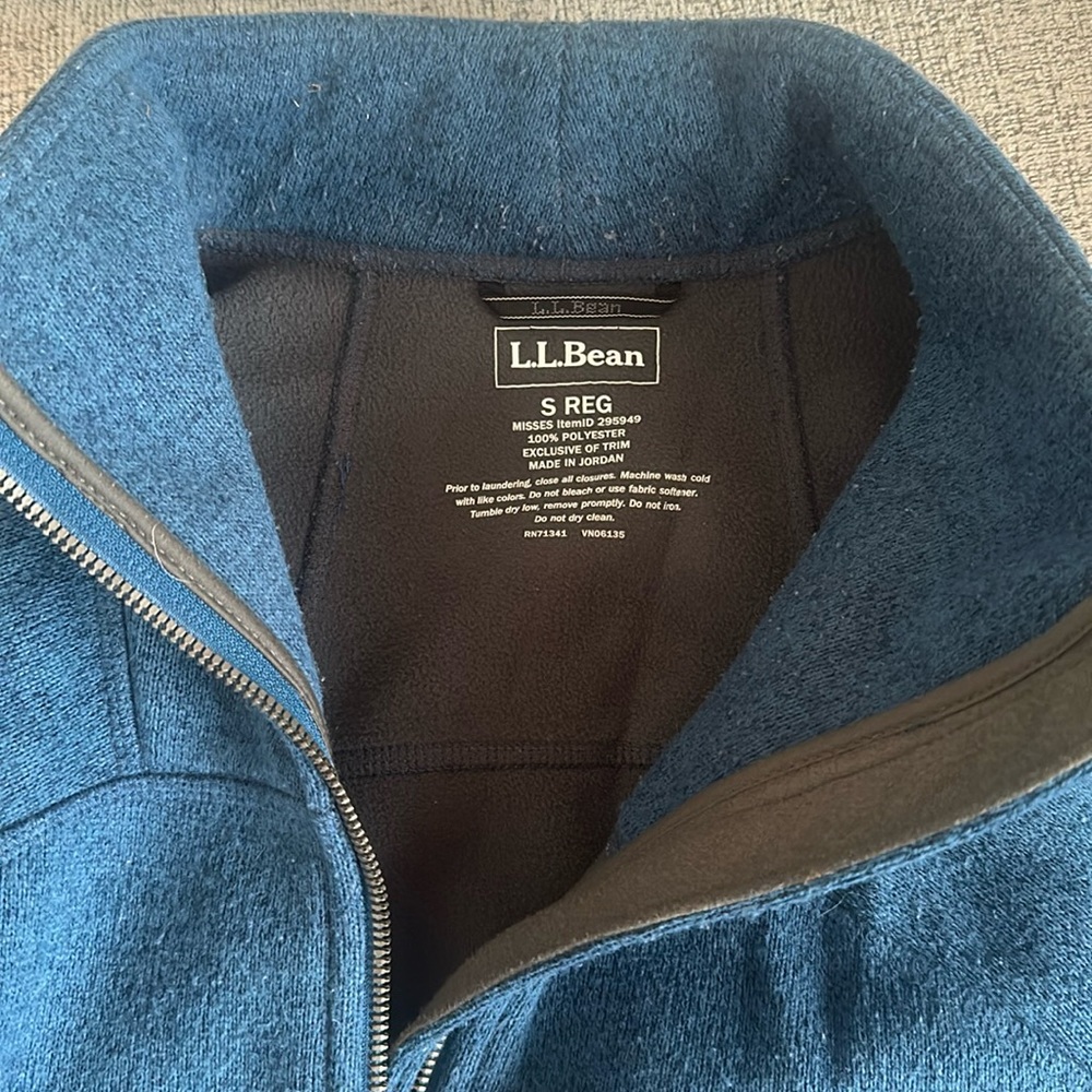 L.L. Bean, gently used, small women’s regular 100% polyester jacket